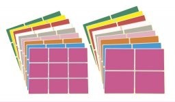 Étiquettes adhésives de tri BacUp